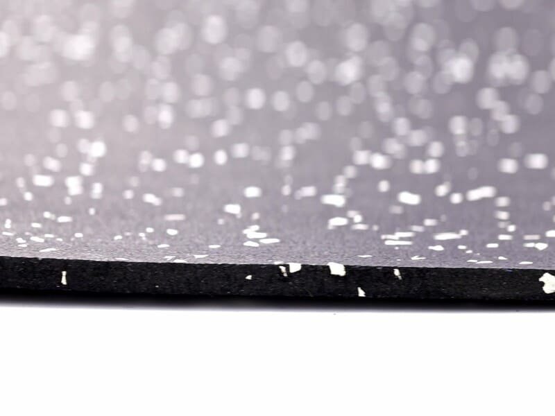 moisture under rubber flooring